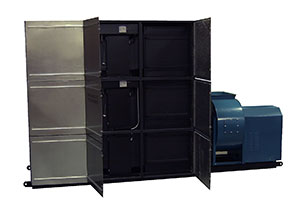 AUTOCLEAN® air cleaners stacked in double pass