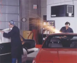 M67 in auto body shop