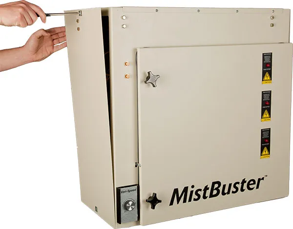 MistBuster850 side compartment