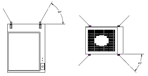 MistBuster ceiling kit diagram