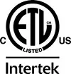 Intertek ETL Listed marking
