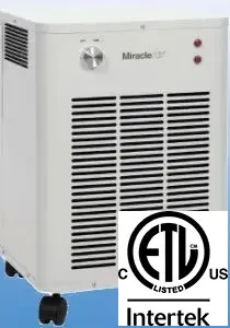 PM 400 portable air cleaner with Intertek marking