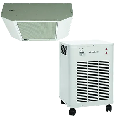 air cleaner for offices, schools and waiting rooms